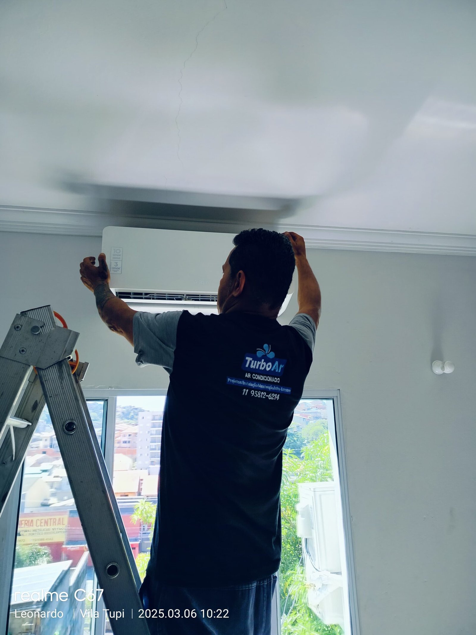 Foto de um projeto realizado