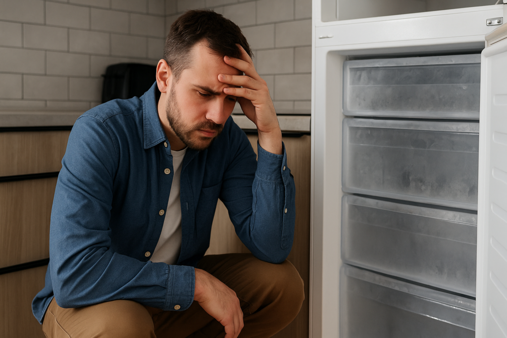 como consertar vazamento de gás no freezer