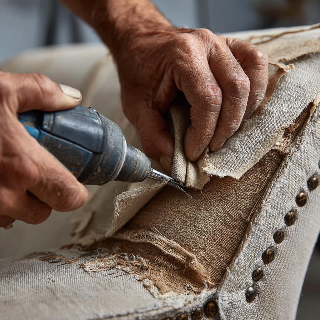 Como trocar estofado de sofá sem danificar o móvel