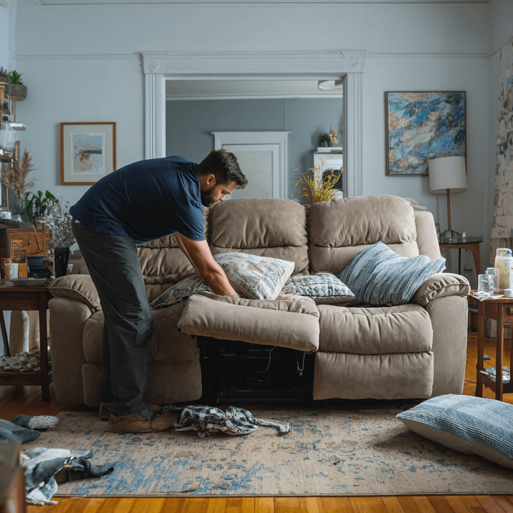 Como desmontar sofá retrátil