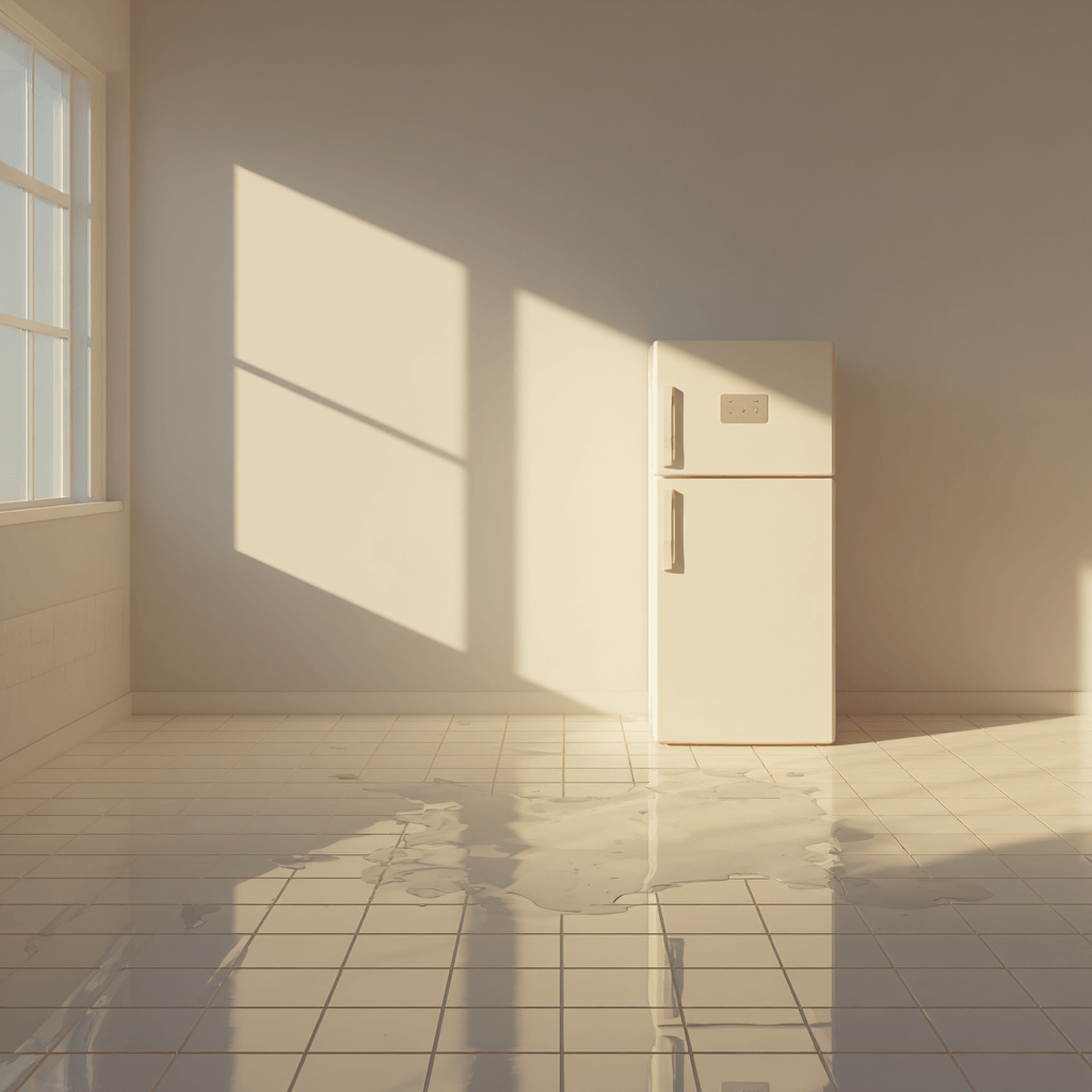 Geladeira vazando água?