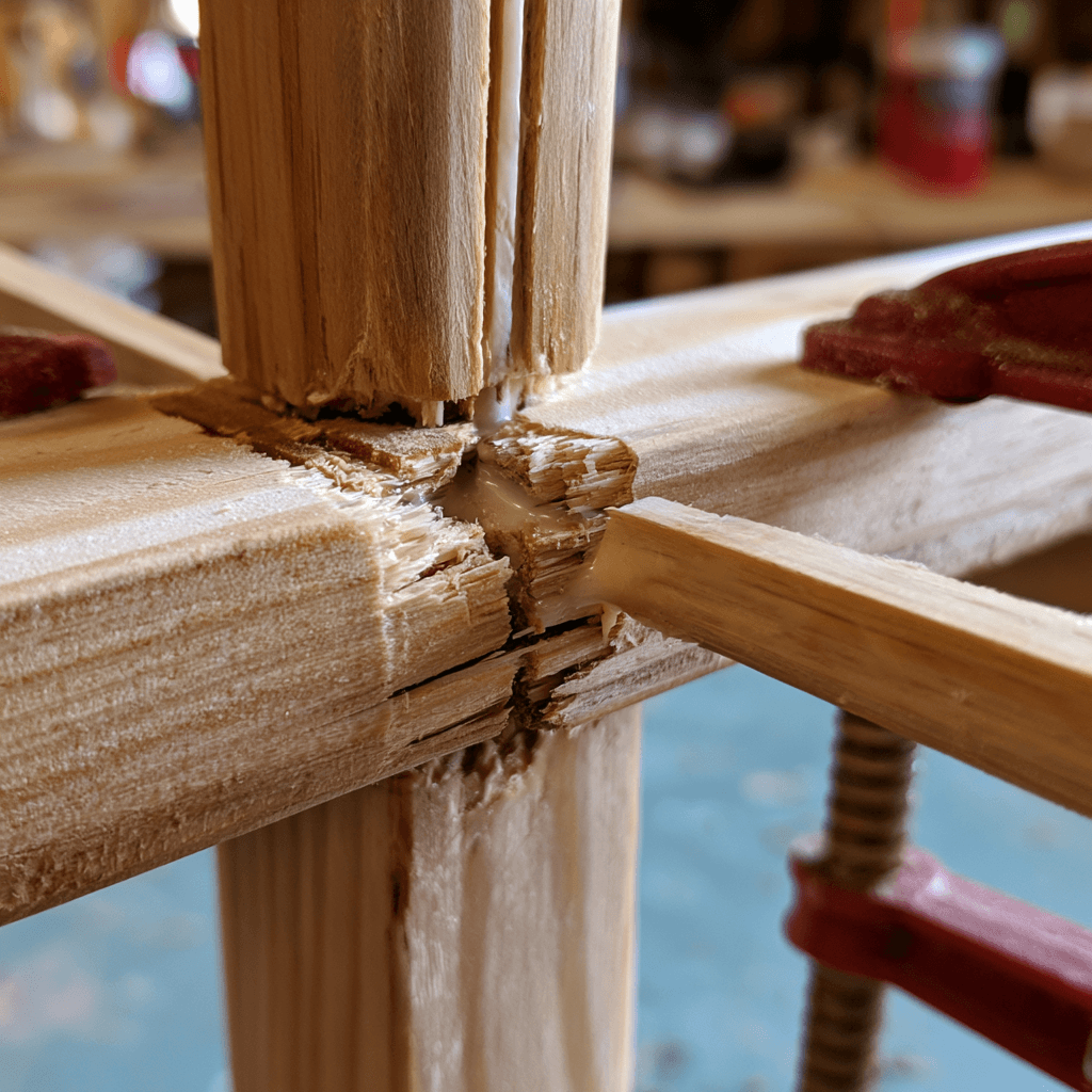 Como consertar pé de mesa de madeira