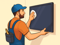 Qual deve ser a altura para instalar um painel de TV?